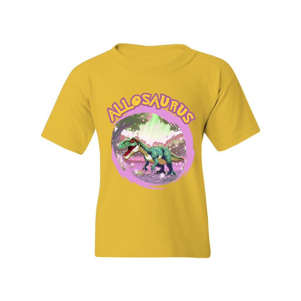 Allosaurus Anime Kids T-Shirt