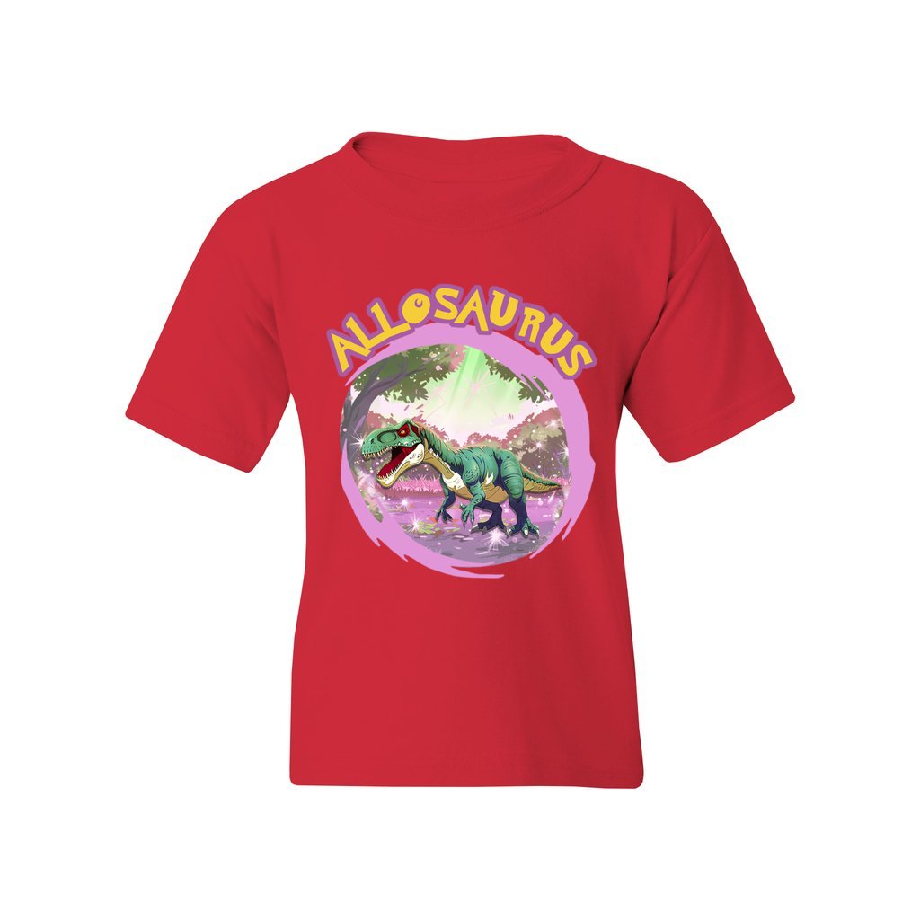 Allosaurus Anime Kids T-Shirt